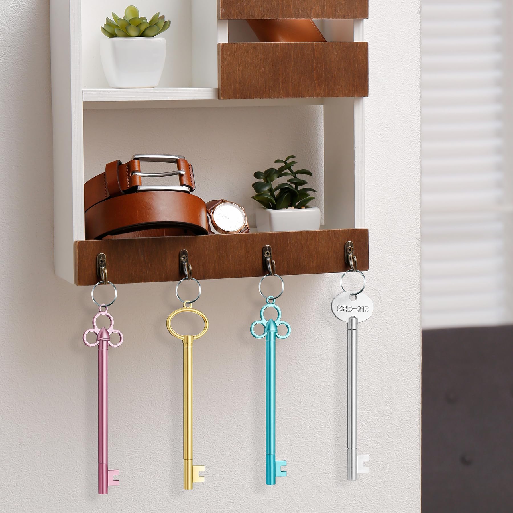 Penna e gel, 30 Pezzi a forma di chiave, Penne e Gel Vintage a Forma di Chiave, Creative per Ufficio, Cancelleria e Materiale Scolastico