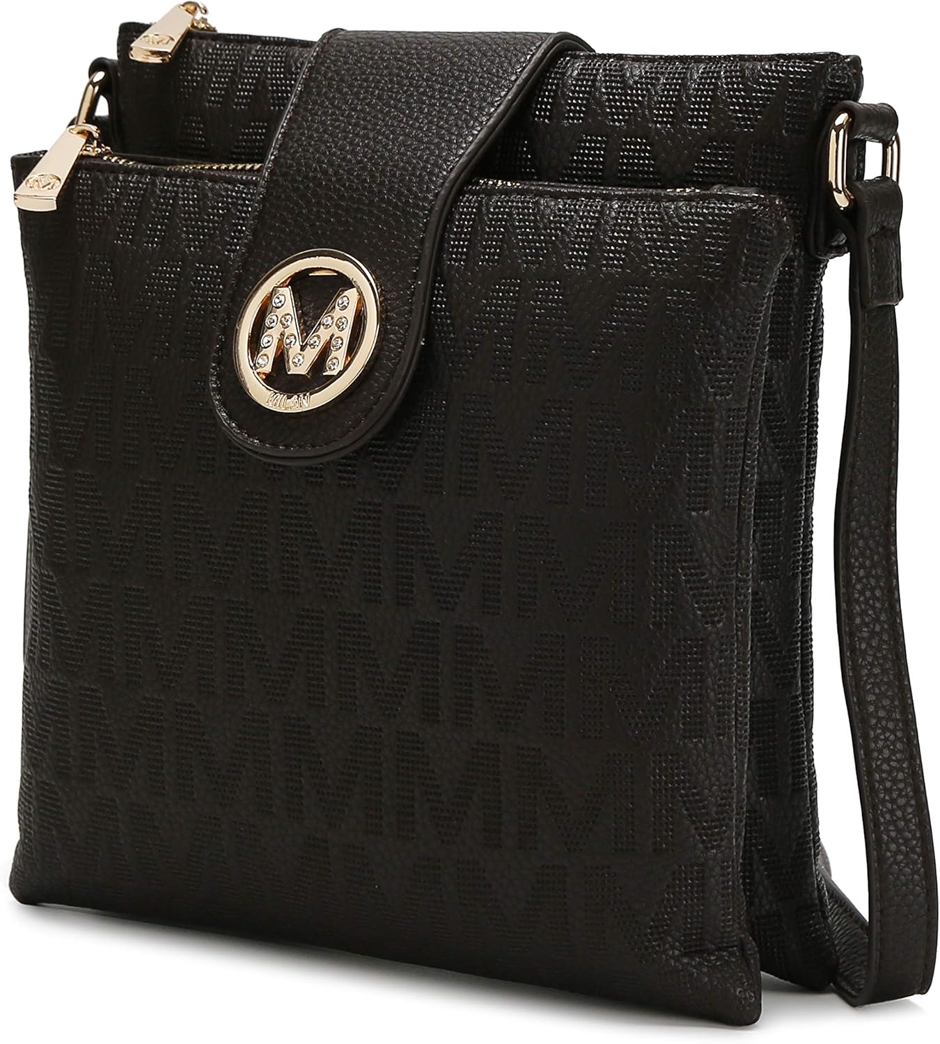 MKF Collection Women's Lennit Signature Crossbody Bag main image 0