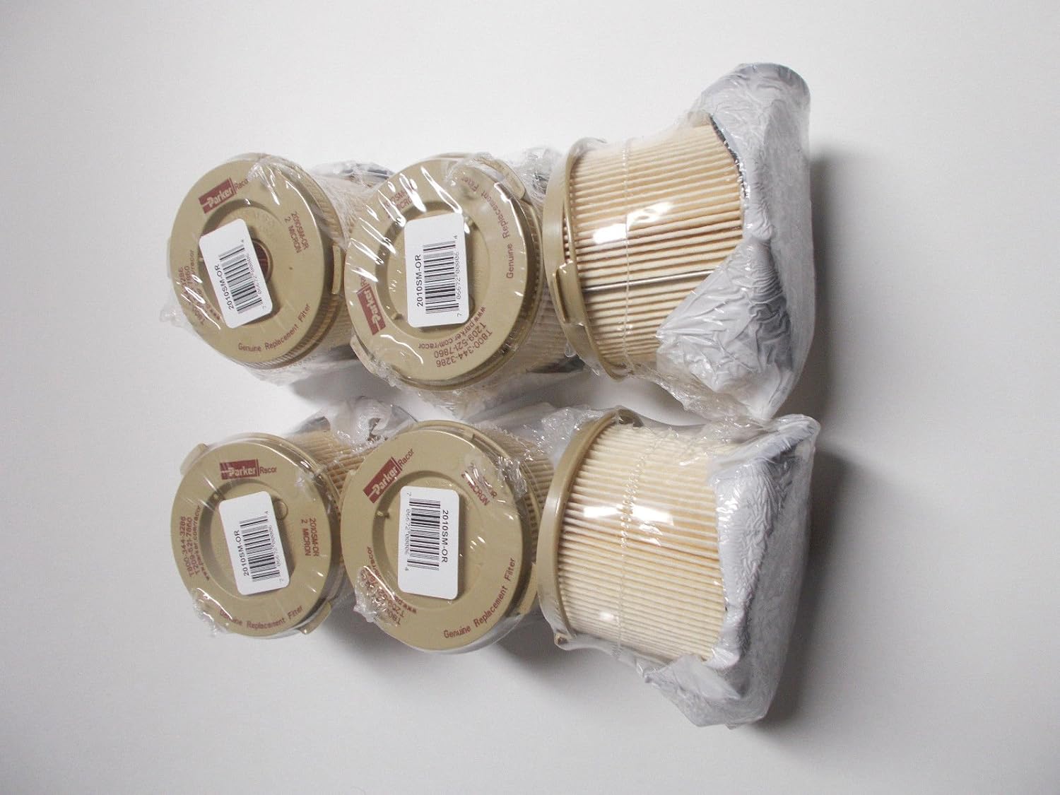 Racor New 2010SM 2010 AQUABLOC II Fuel Filter in 2 Micron 6 Pack