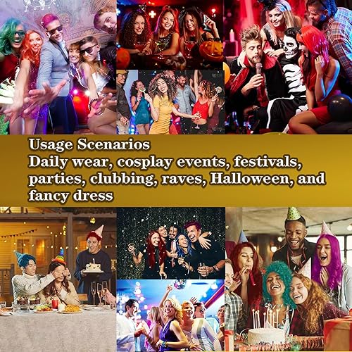 Miniatura 7 de Cera de color rubio para el cabello, lavable temporalmente, tinte temporal de color para el cabello para niños, cera de pintura de maquillaje para