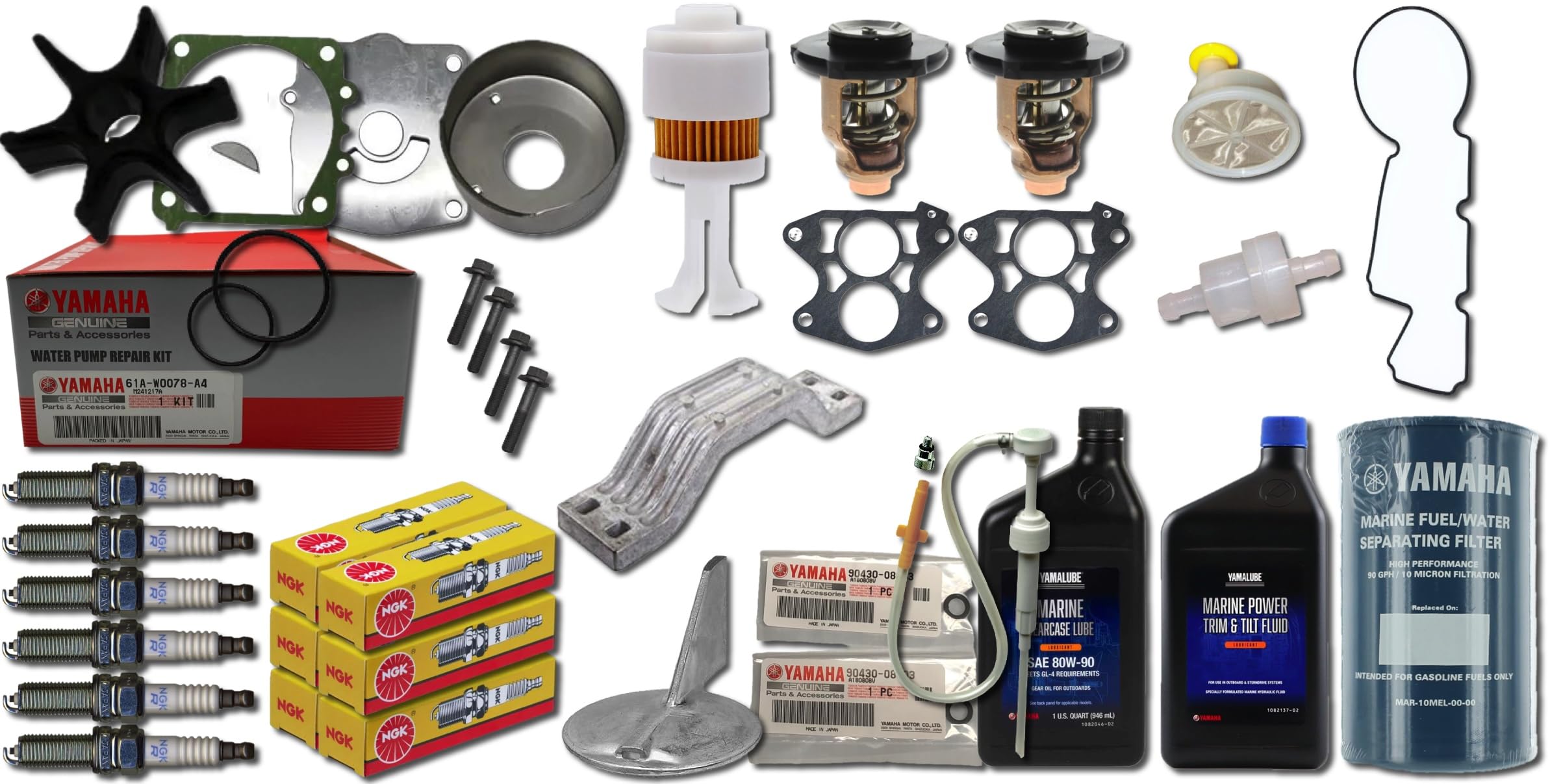 パーツ Yamaki Amazon.com: SENECA Marine Yamaha OX66 SX200TXR Maintenance Kit