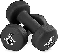 Vista 13 de ProsourceFit Neoprene Dumbbell Coated for Non-Slip Grip