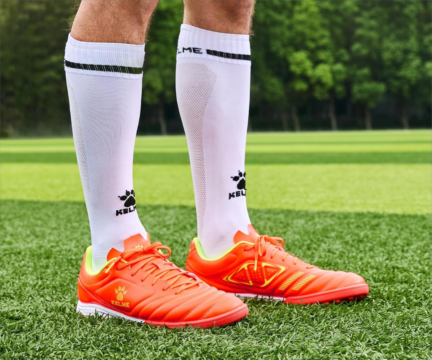 KELME Turf Soccer Shoes, Futsal Indoor Cleats for Men Women, Football Baseball - Image 6