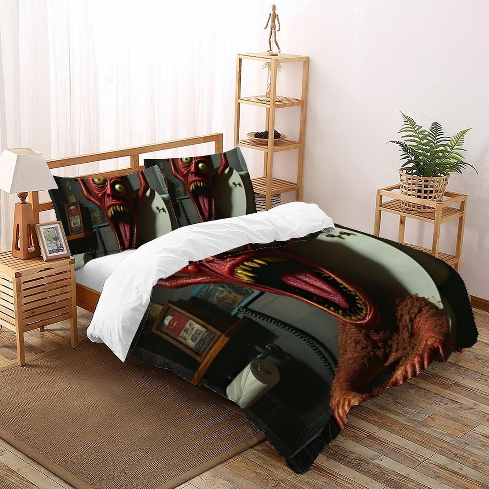 Housse de couette poivrons 260x220cm pour égayer une chambre d'ado