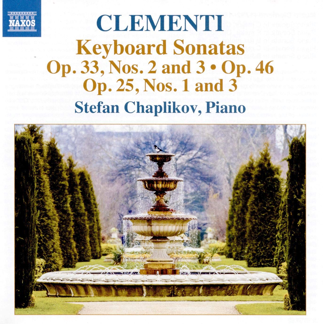 Muzio Clementi: Keyboard Sonatas Op. 33, Nos. 2 and 3/Op. 25 Nos. 1 and 3