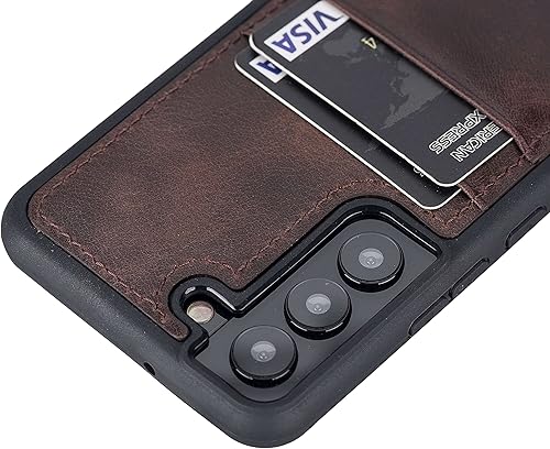 Vista 67 de Venito Capri - Funda de piel tipo cartera compatible con Samsung Galaxy Note 10 Plus (6.8 pulgadas), extra segura, con bloqueo RFID y cubierta