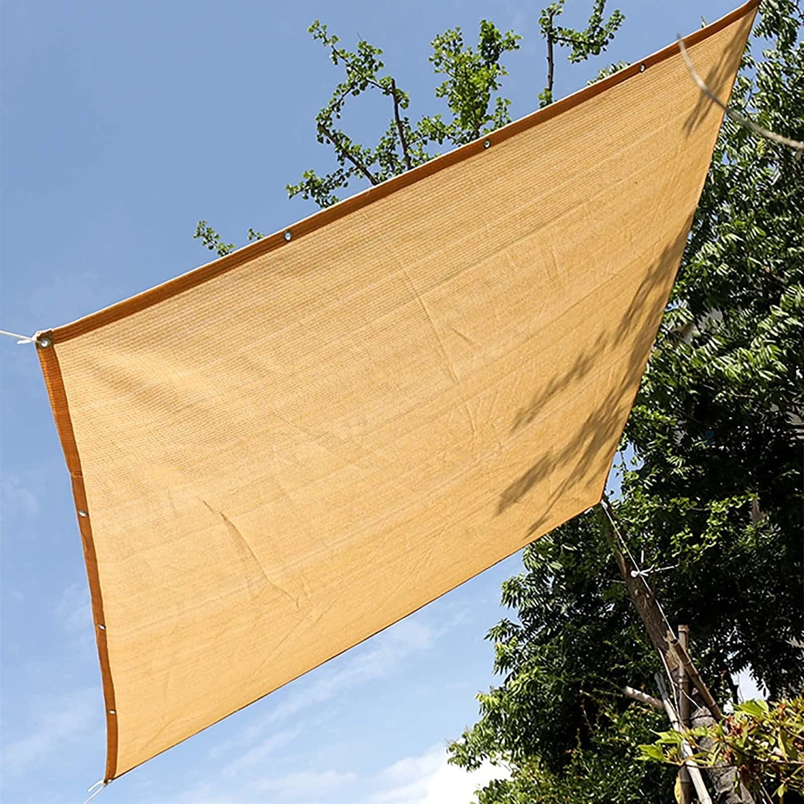 Voile d'ombrage pour terrasse imperméable et respirante avec coins renforcés