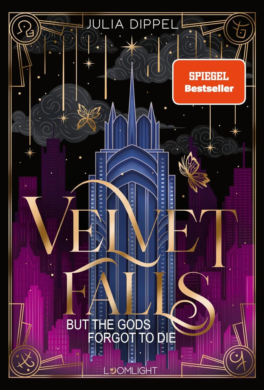 Velvet-Dilogie 1: Velvet Falls, but the Gods forgot to die: Göttlich-dämonische Romantasy der SPIEGEL-Bestsellerautorin mit Exes to Lovers-Trope und starker Heldin (German Edition)