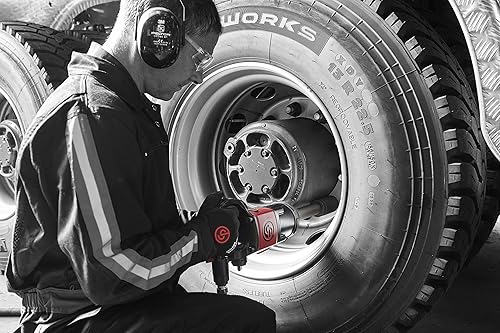 Miniatura 6 de Chicago Pneumatic CP7783-6 Llave de impacto neumática (1 pulgada), yunque de extensión de 6 pulgadas, herramienta de reparación y montaje