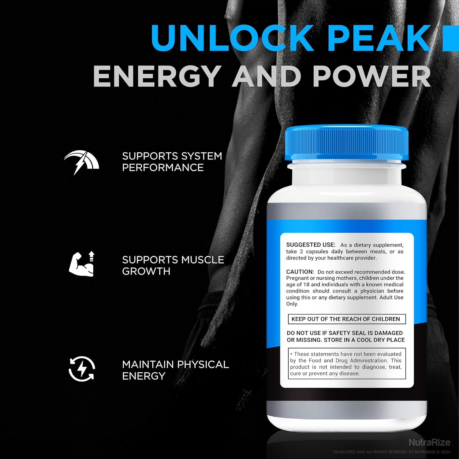 (3 Pack) Mega Alpha Max Pills, Natural MegaAlpha Max Male Capsules to Achieve Your Fitness Goals, Premium Formula for Men to Support Peak Performance & Overall Health, Official Reviews (180 Capsules)