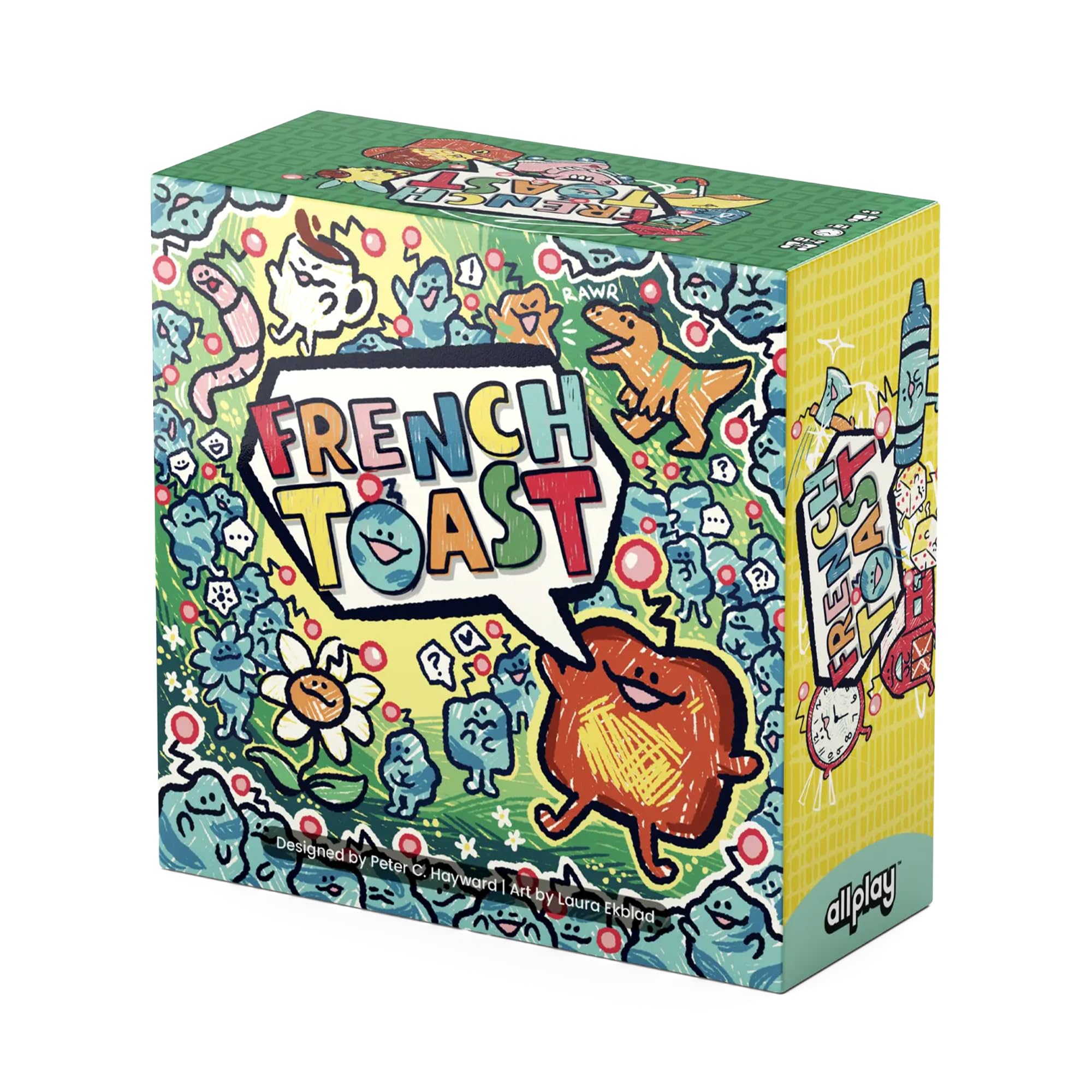 AllPlay | French Toast | Card Game, Cooperative Word Game | 2-10 Players | 15+ Minutes