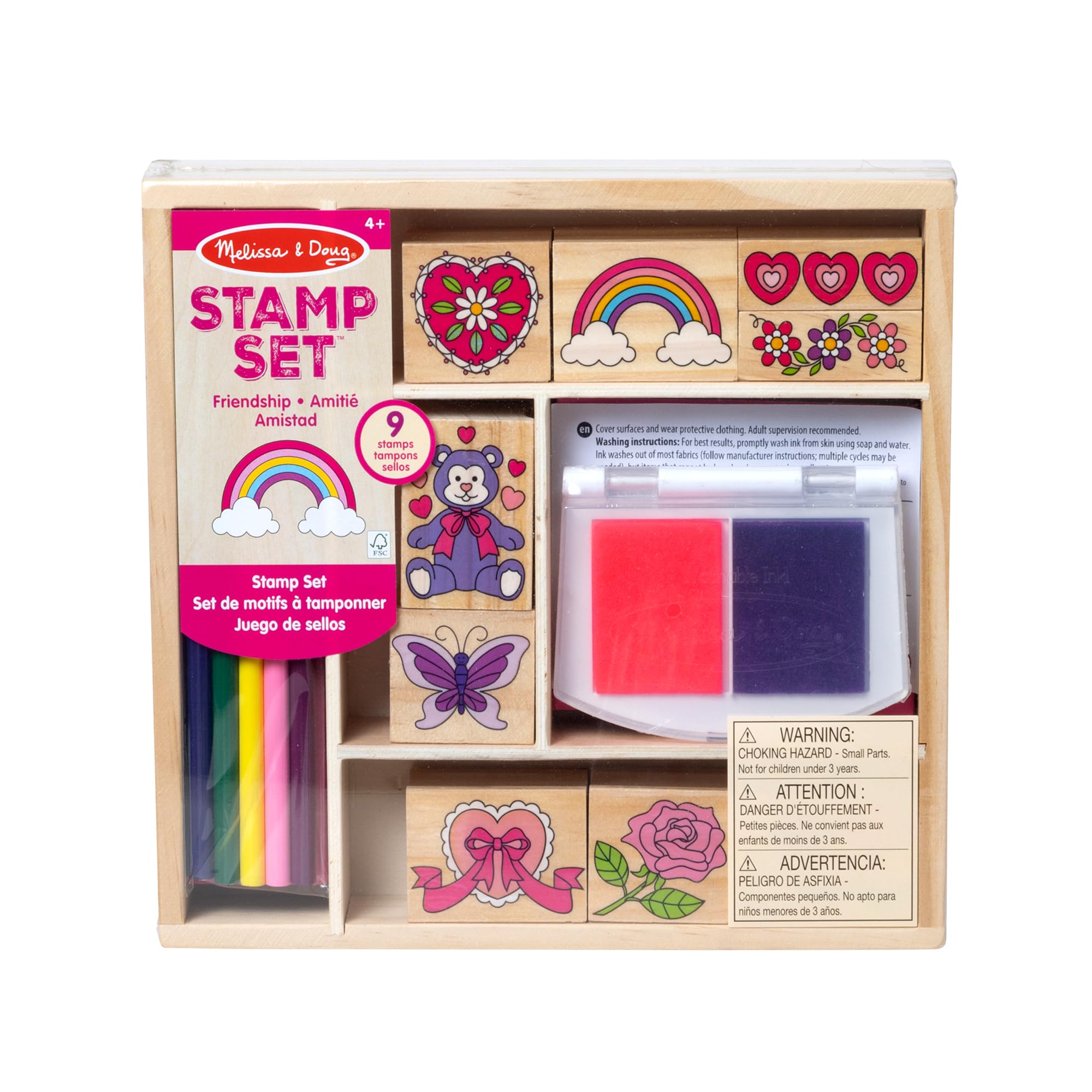 Melissa & Doug Dinosaur Stamp Set - Unleash Creativity! -11