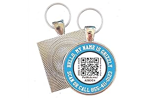 Personalized QR Pet ID Tags for Dogs: Keep Your Furry Friend Safe!