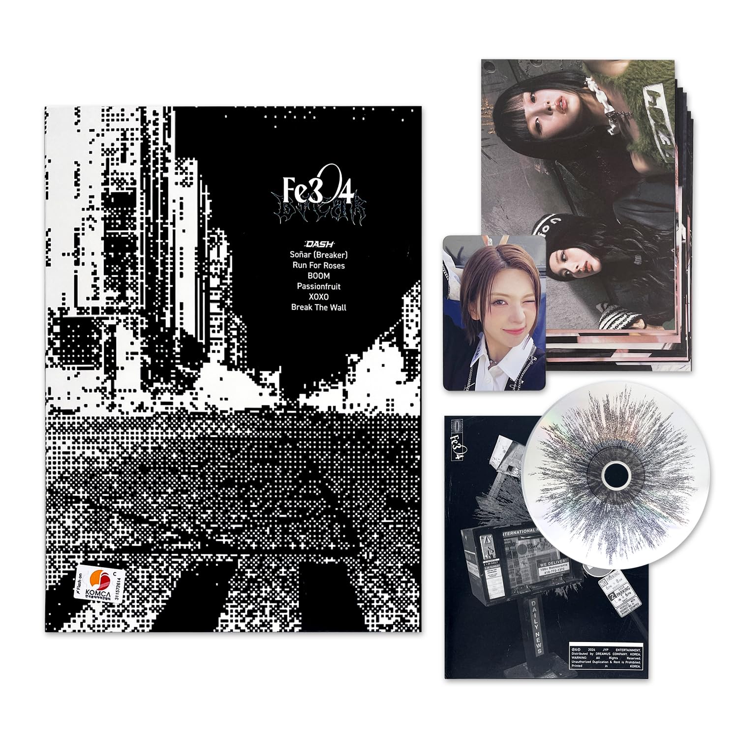 Amazon.com: NMIXX - 2nd EP [Fe3O4: BREAK] (Poster Ver.) Out Box +