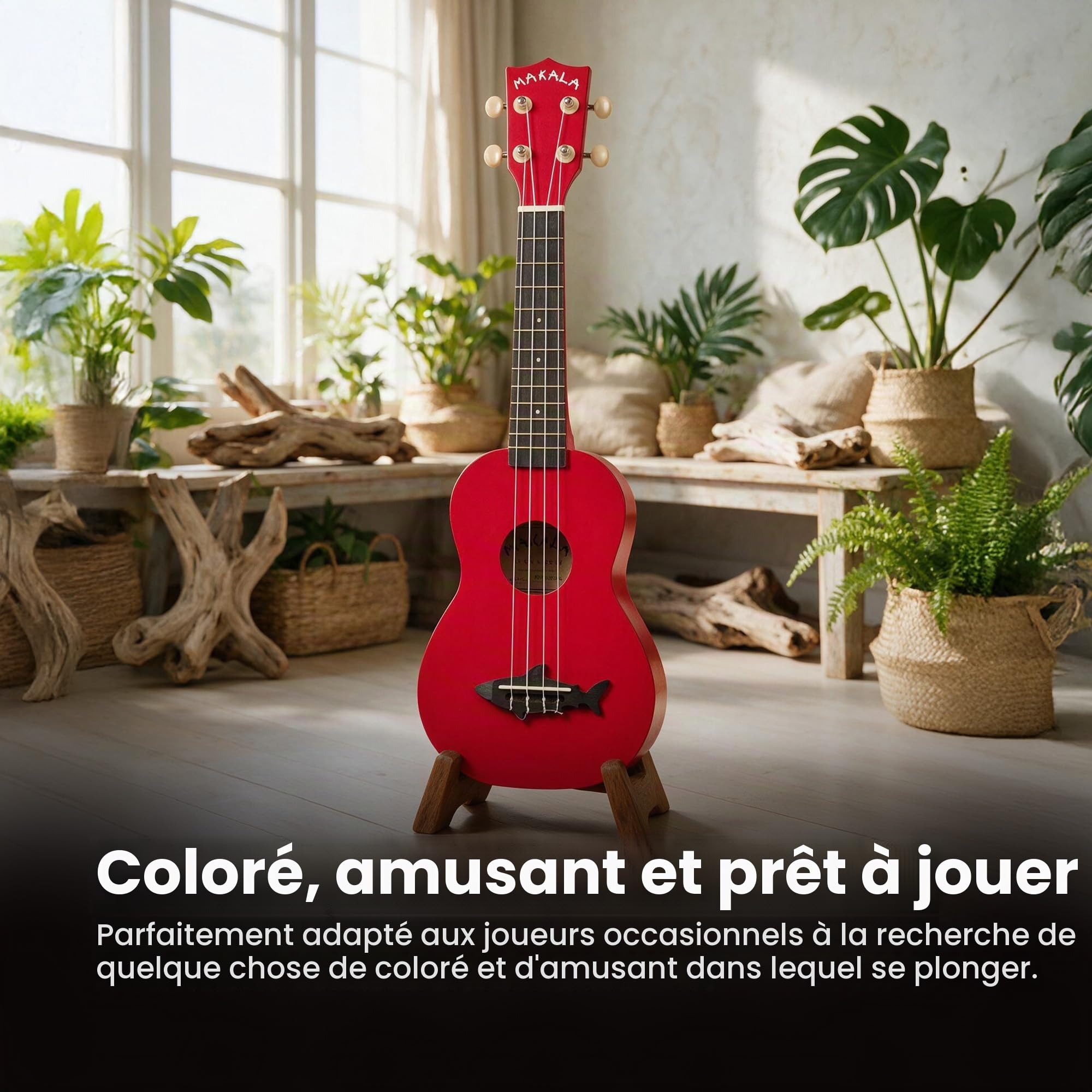 KALA KA MK SS RED Ukulélé Soprano