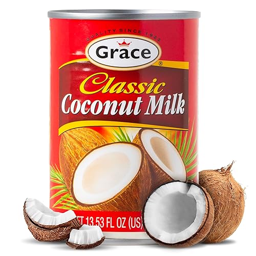 Grace Leche de Coco Clásica 13.5 Fl Oz - Leche de Coco sin Azúcar