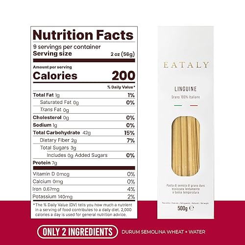 Miniatura 28 de Eataly Fideos italianos antichi fusilli pasta – Caja de 17.64 oz (17 onzas) – Auténtico trigo duro sémola – Hecho en Italia – Pasta seca