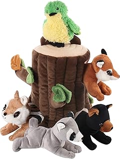 peluches animales del bosque