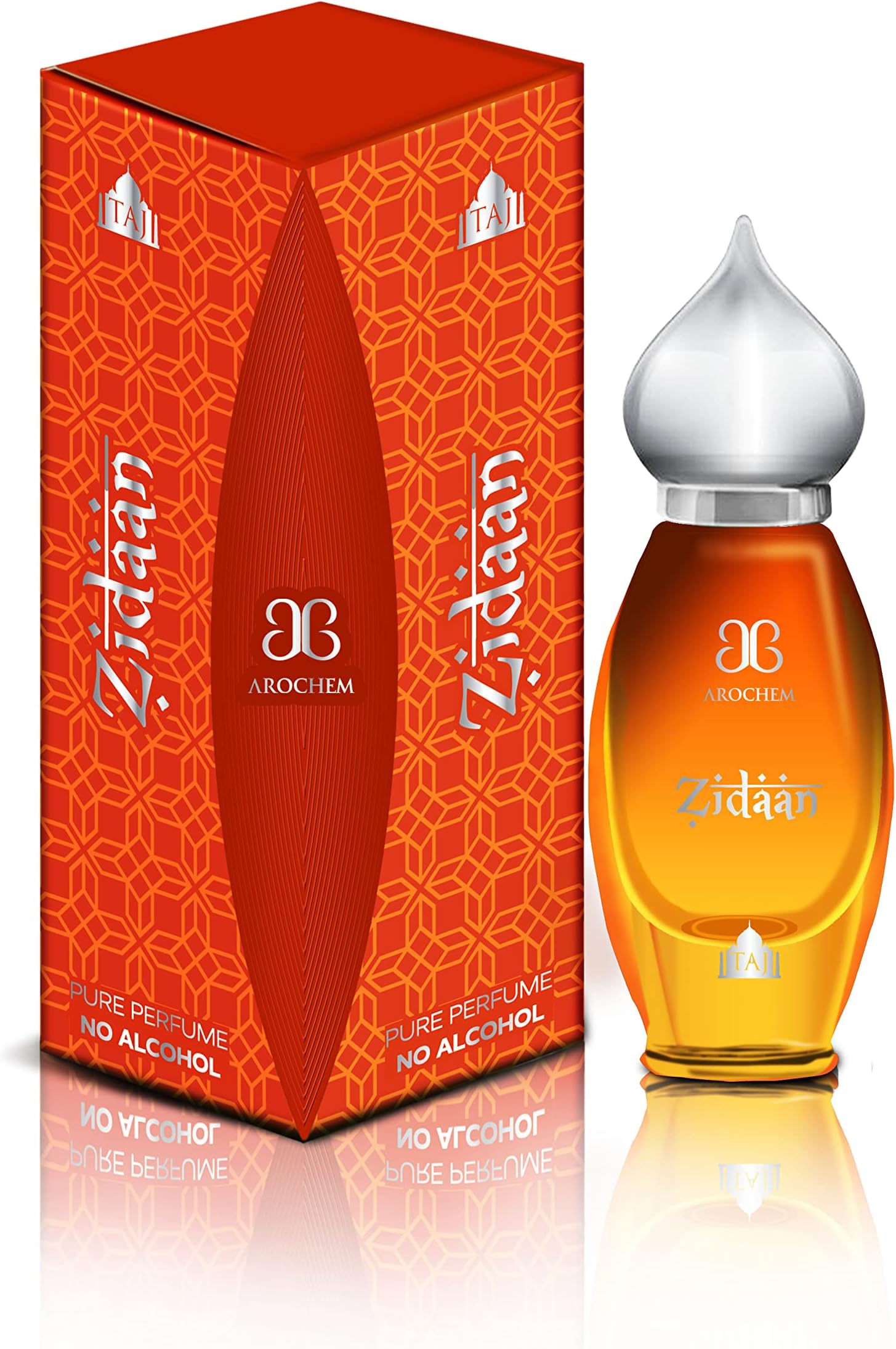 AROCHEM TAJ EDITION ZIDAAN 9 ML PURE PERFUME, NO ALCOHOL UNISEX PERFUME ROLL ON