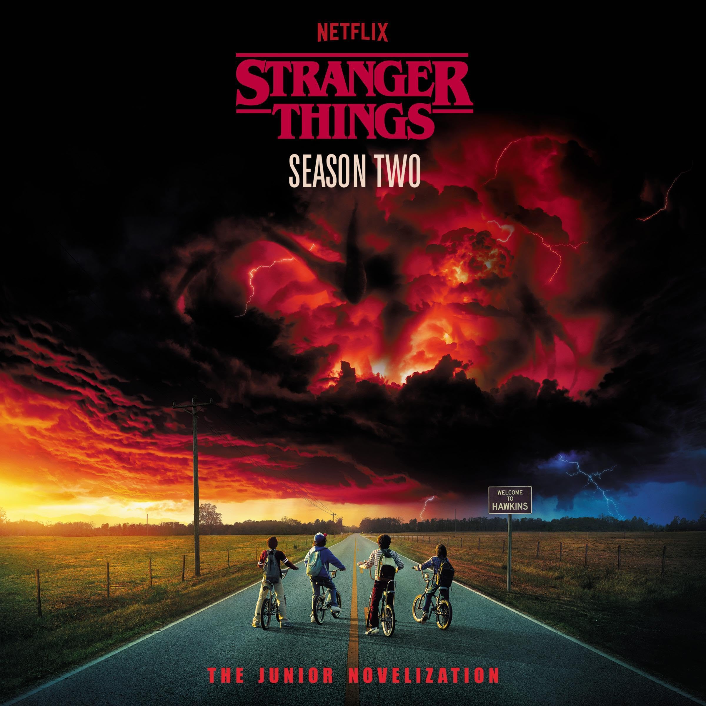 Cover art for Stranger Things, Season Two: The Junior Novelization