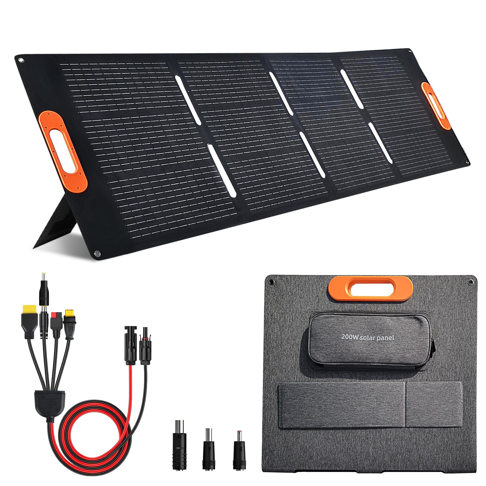Amazon | VLAIAN ソーラーパネル 200W 18V 11.11A 折りたたみ式