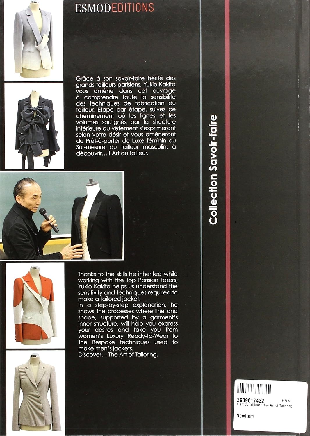 The Art of Tailoring / L'art du tailleur (The Fashion Design Process) (English and French Edition)