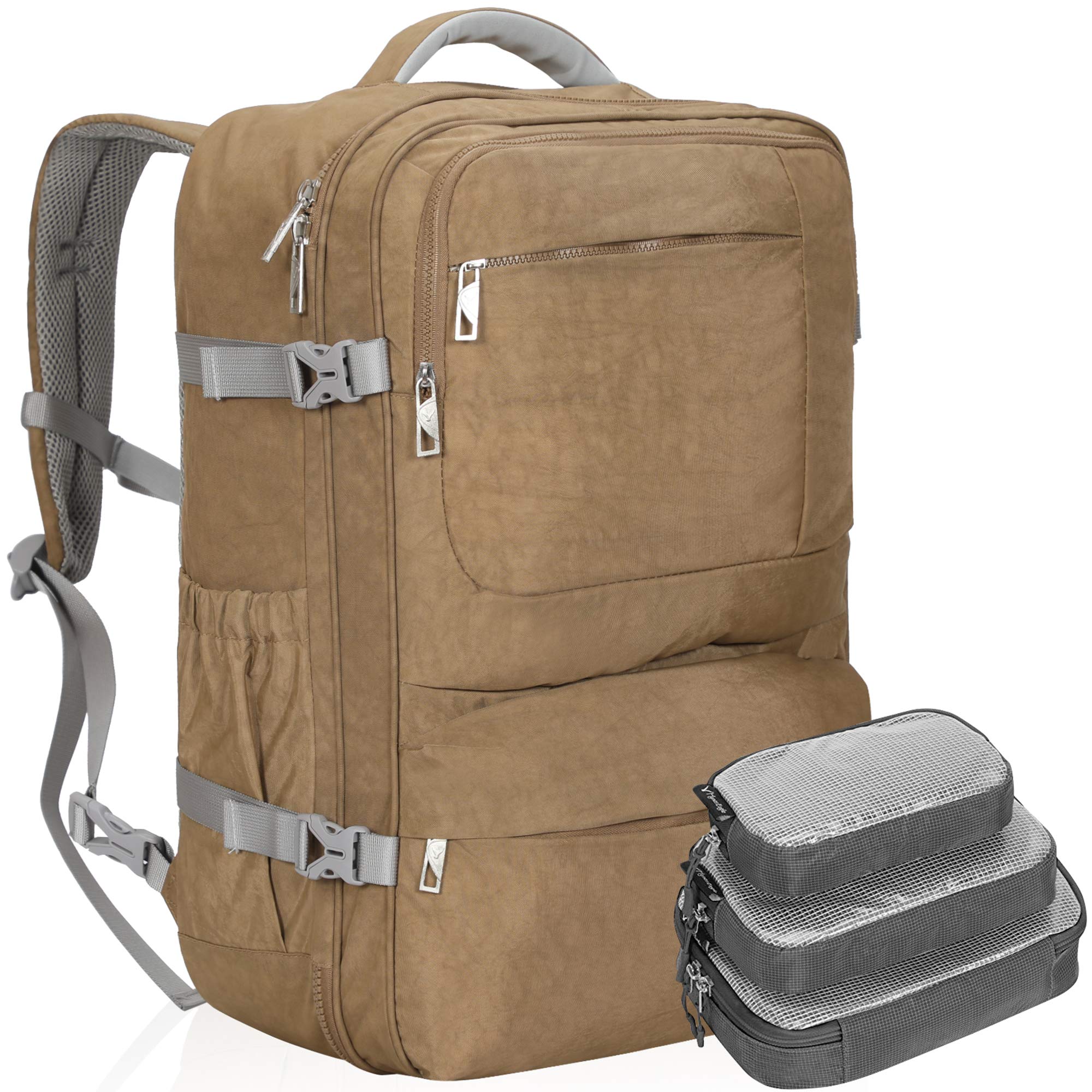 Hynes Eagle 44L Carry on Backpack Flight Approved Compression Travel Pack Cabin Bag