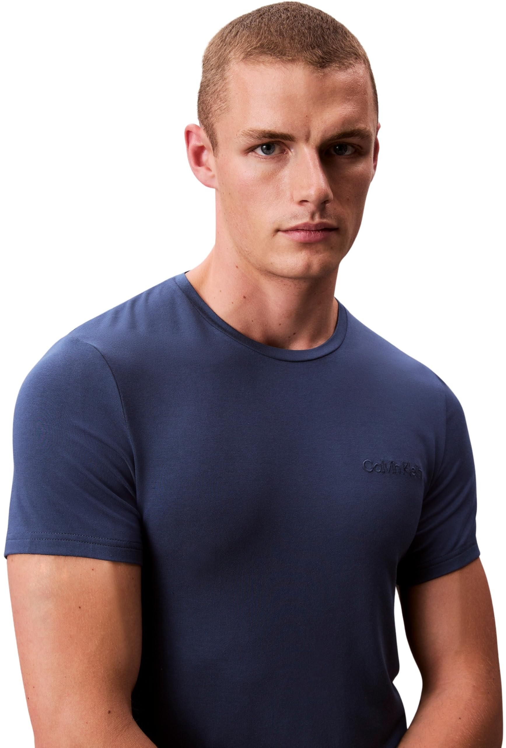 Calvin Klein Top do spania Mężczyźni Modal S/S Crew Neck Lv00nm2827
