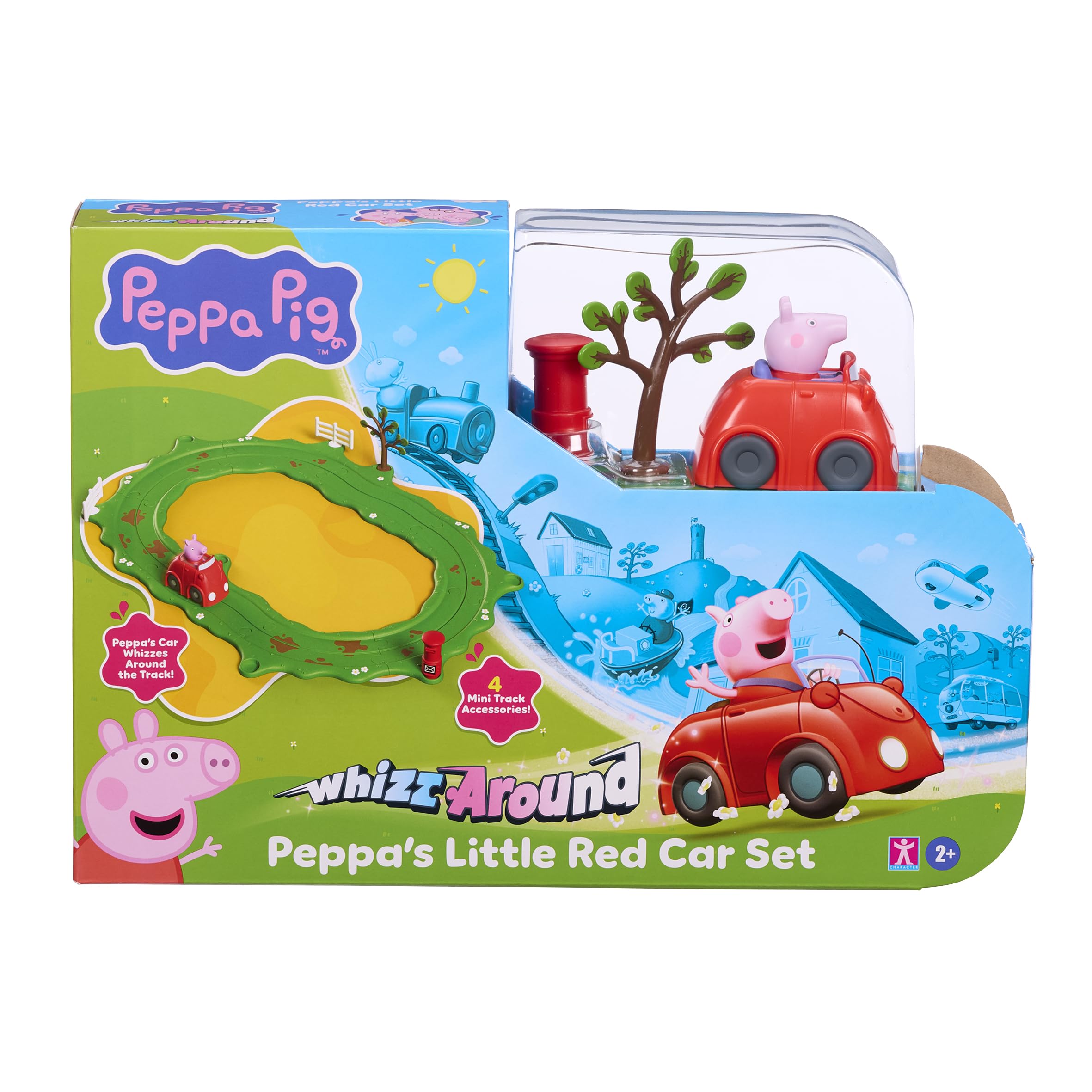 Peppa Pig Whizz Around Little Red Car Playset