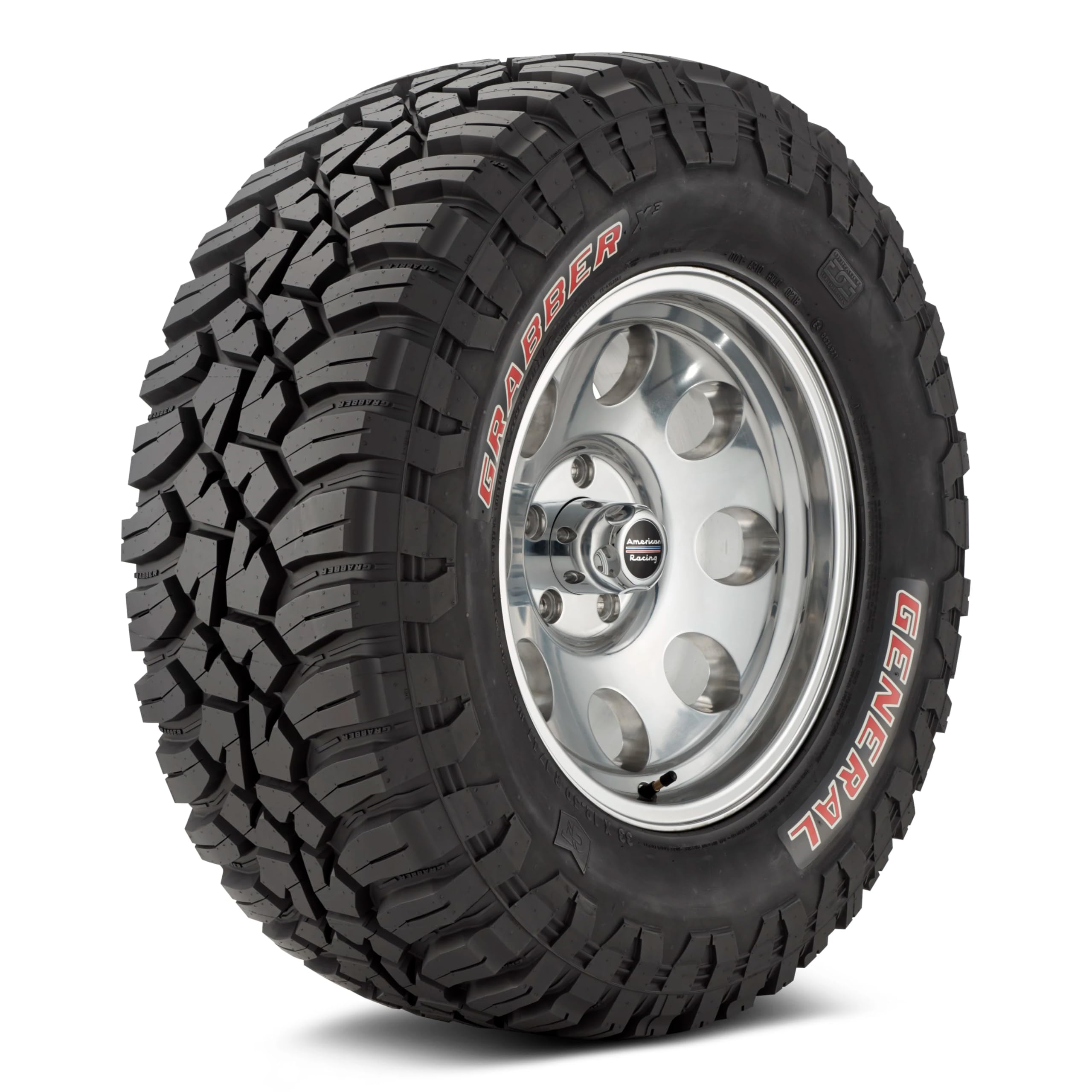 Pneu General Grabber X3 idéal pour le bivouac sauvage et les pistes rocheuses escarpées - 4