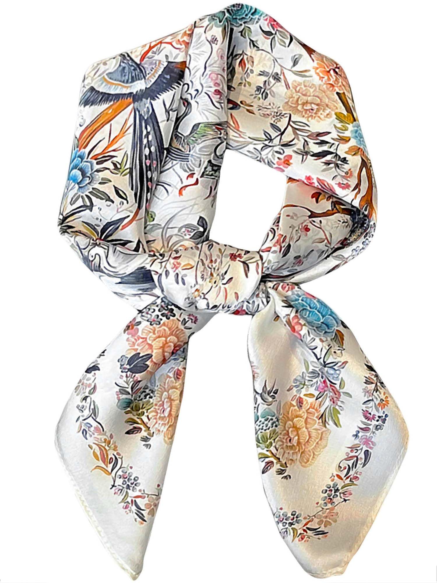 100% Mulberry Silk Scarf for Women 21
