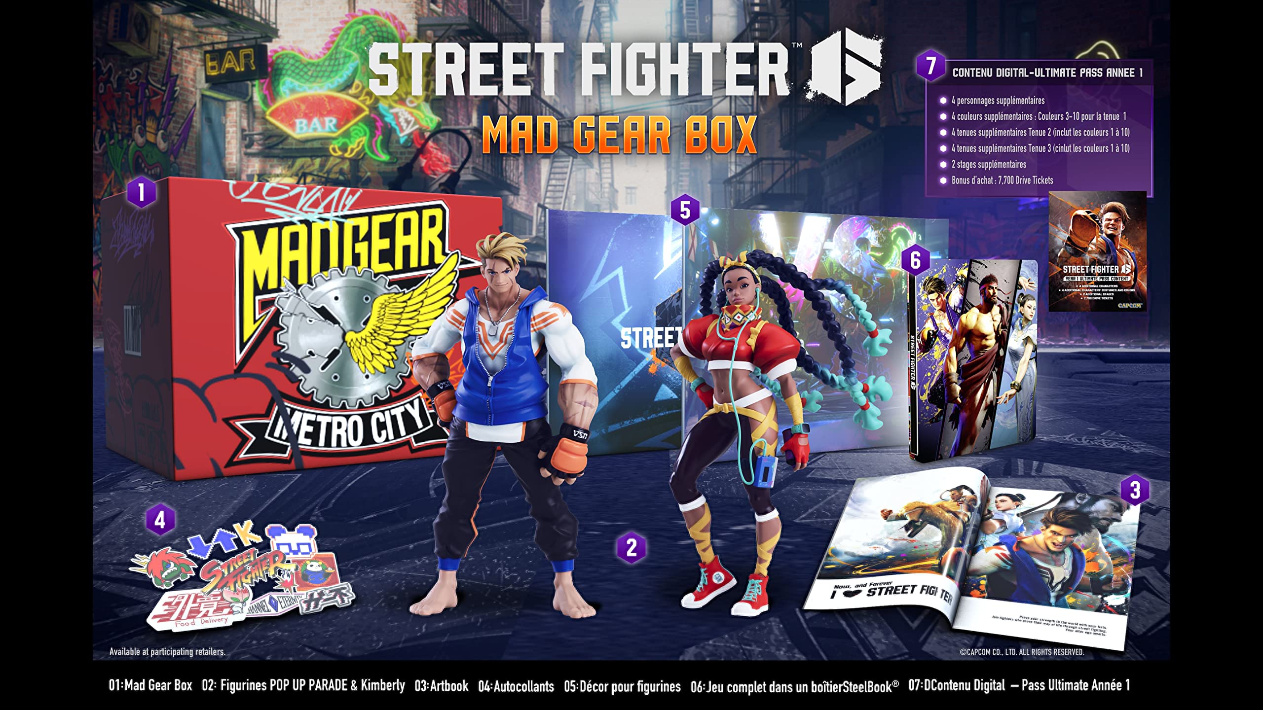 Jeu Street Fighter 6 Pour Xbox Series X - Version Française Neuve Sous Blister - Neuf Scellé