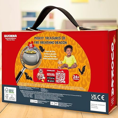 Miniatura 9 de QUOKKA Rompecabezas con forma gigante para niños de 4 a 6 años  2 x 3 pies, rompecabezas de 48 piezas para niños pequeños de 3 a 5 años