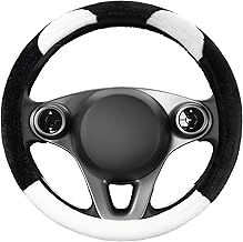 Sponsored You’re seeing this ad based on the product’s relevance to your search query.Learn more about this advertisement Upgrade4cars Steering Wheel Cover Plush Black White Panda Steering Wheel Protector in Universal Size 37-39 cm Steering Wheel Cover for Summer and Winter Car Accessories Interior