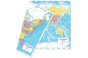 World Maps for Classrooms: Explore the Globe with Educational Detail
