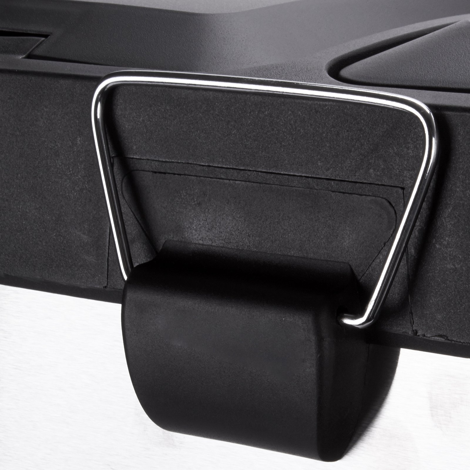 MSV MS265 - Papelera de inox clasificadora, 2 compartimentos, 31x26,5x39,5cm