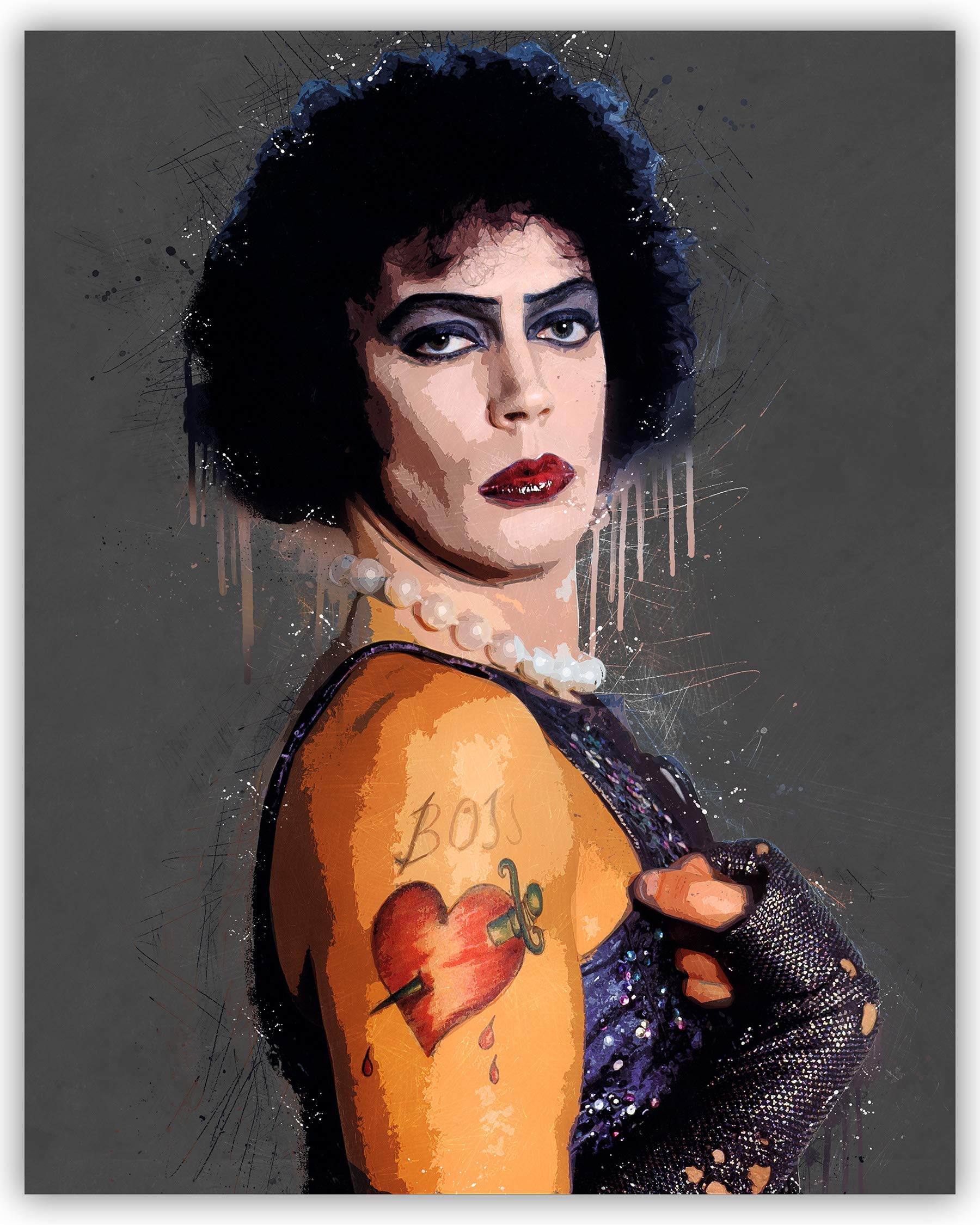 Riff Raff Portrait Tatuajes De La Mano De Riff Raff