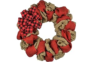 Exquisite Red Buffalo Plaid Wreath: A Timeless Accent for Every Season