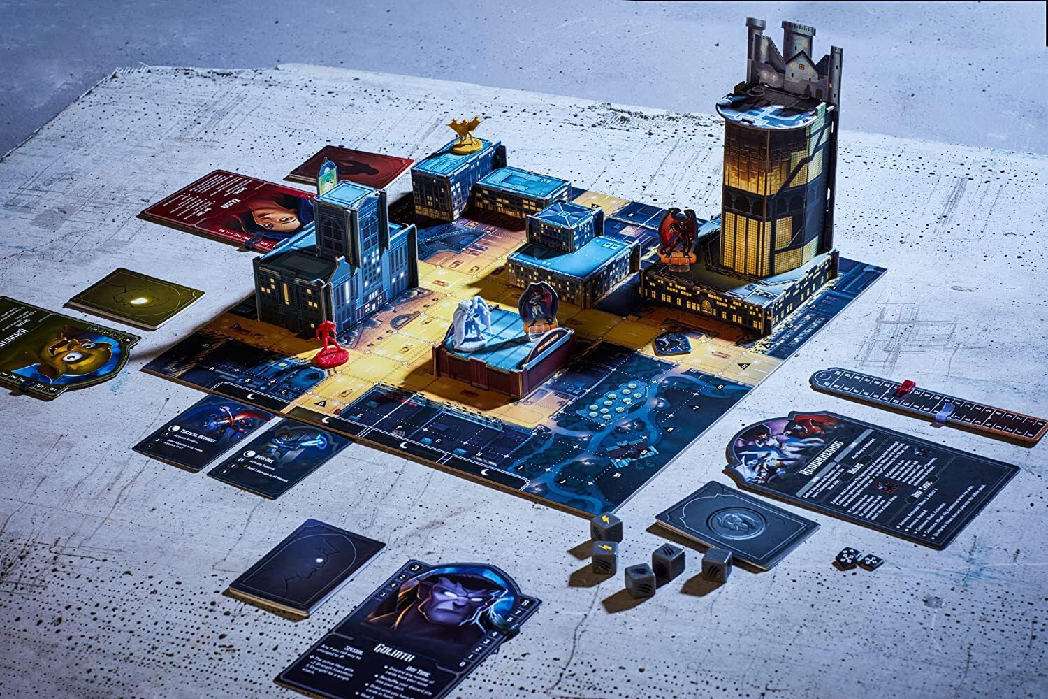 Ravensburger Disney Gargoyles - Juegos de Mesa de Estrategia Familiar inmersiva para niños y Adultos de 10 años en adelante, de 2 a 5 Jugadores