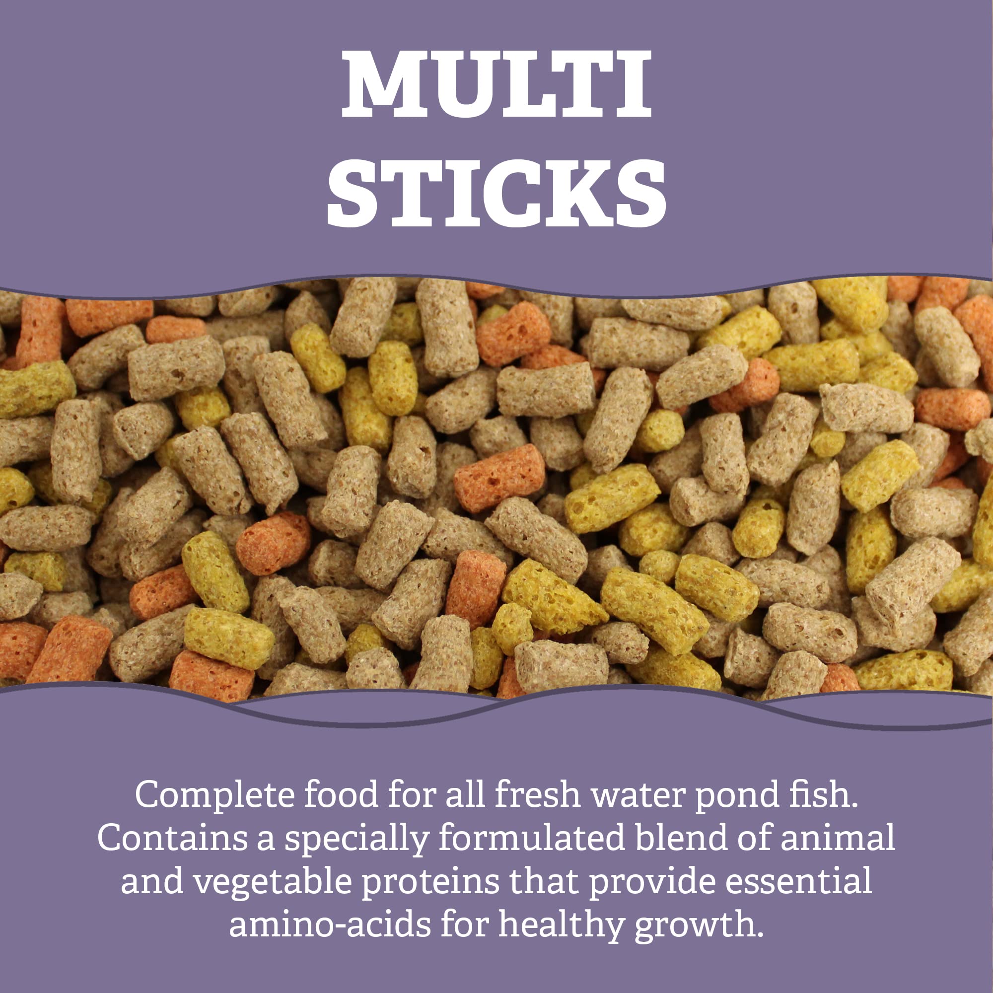Pets Choice | Alimento para Peces, multipalitos | Flotante, Altamente digerible y no enturbiante | Espirulina añadida para Mejorar el Color (5 kg)