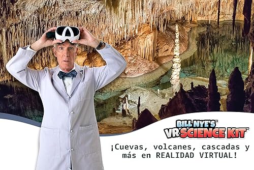 Miniatura 3 de Abacus Brands Bill Nye's VR Science Kit - Virtual Reality Kids Science Kit, Book and Interactive STEM Learning Activity Set (Full Version - Includes