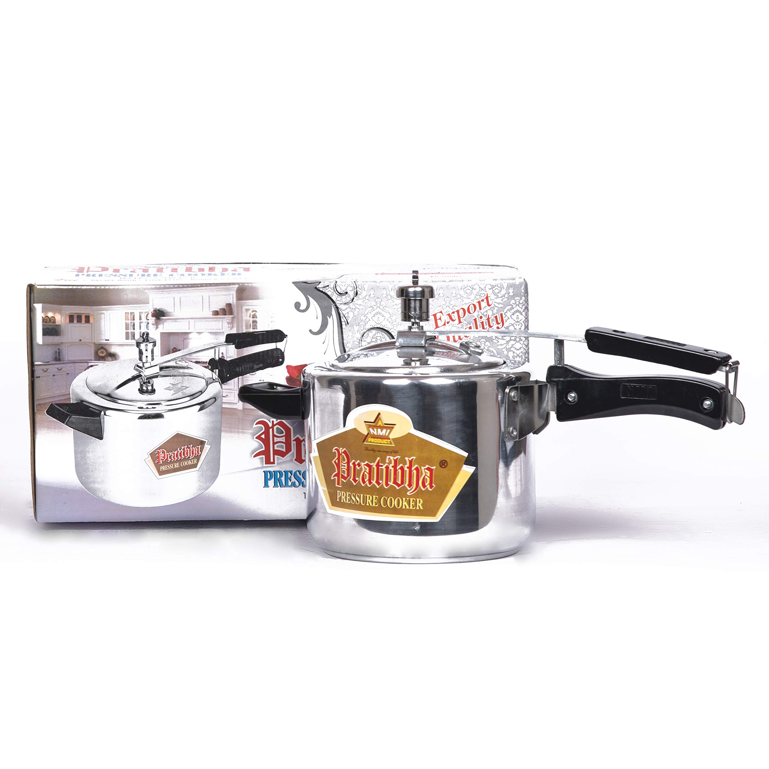 Pratibha 5 Litre Inner Lid Aluminium Pressure Cooker (PBIN5) |ISI CERTIFIED| (B0CSDYPYV6) Amazon Price History, Amazon Price Tracker