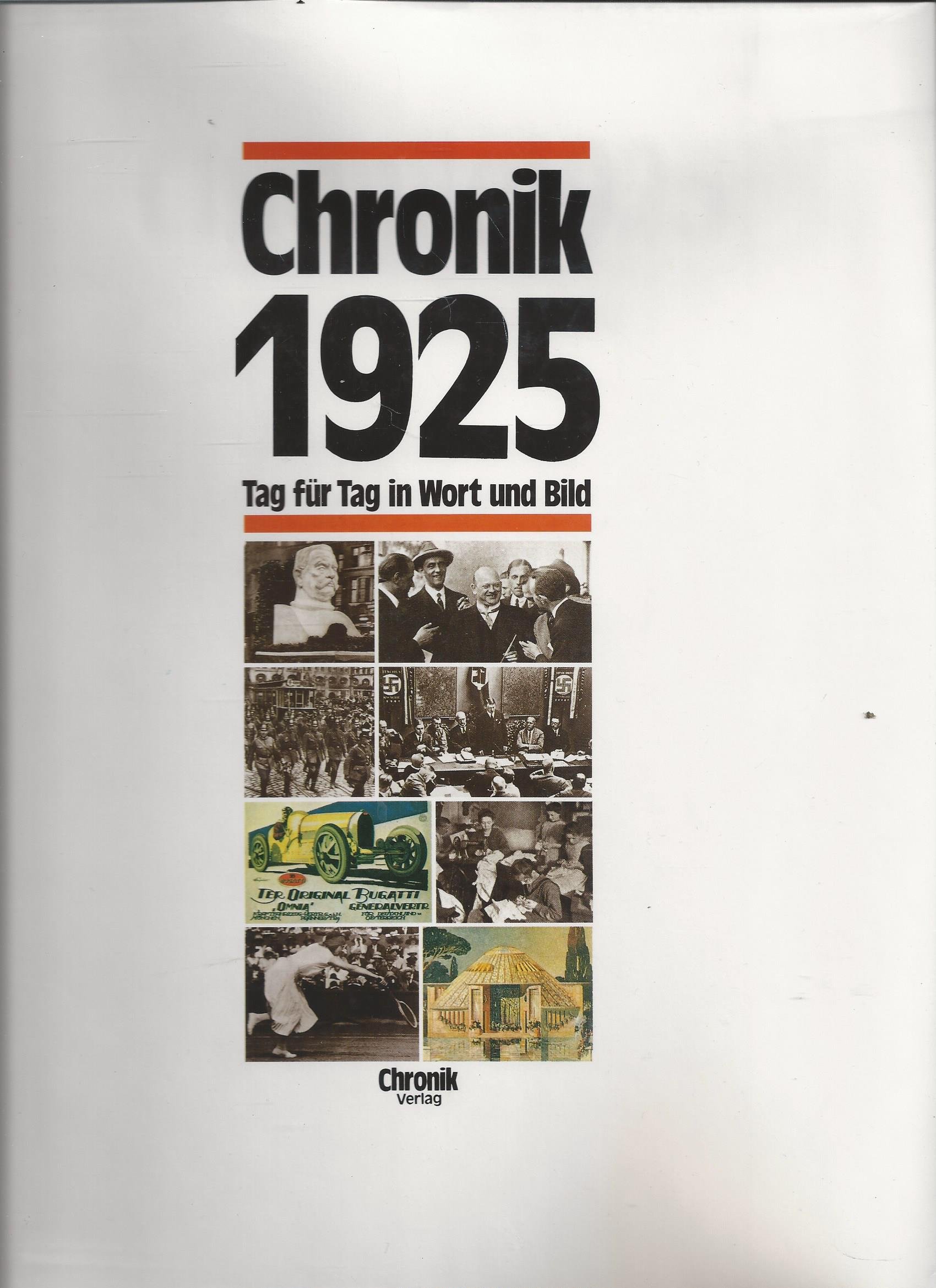 Chronik, Chronik 1925