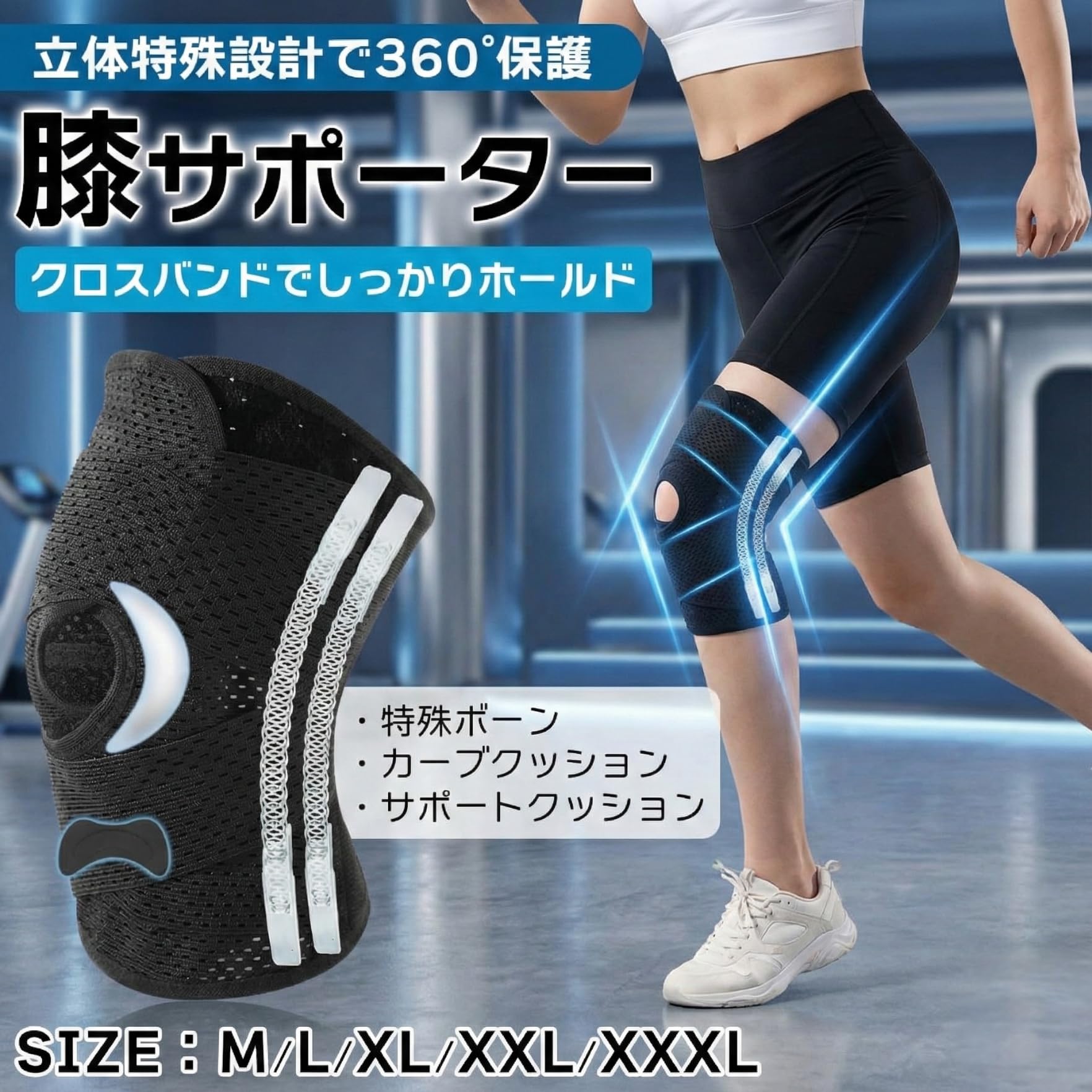Amazon.co.jp: 【2026新登場・現役医師監修】 膝サポーター 膝パッド