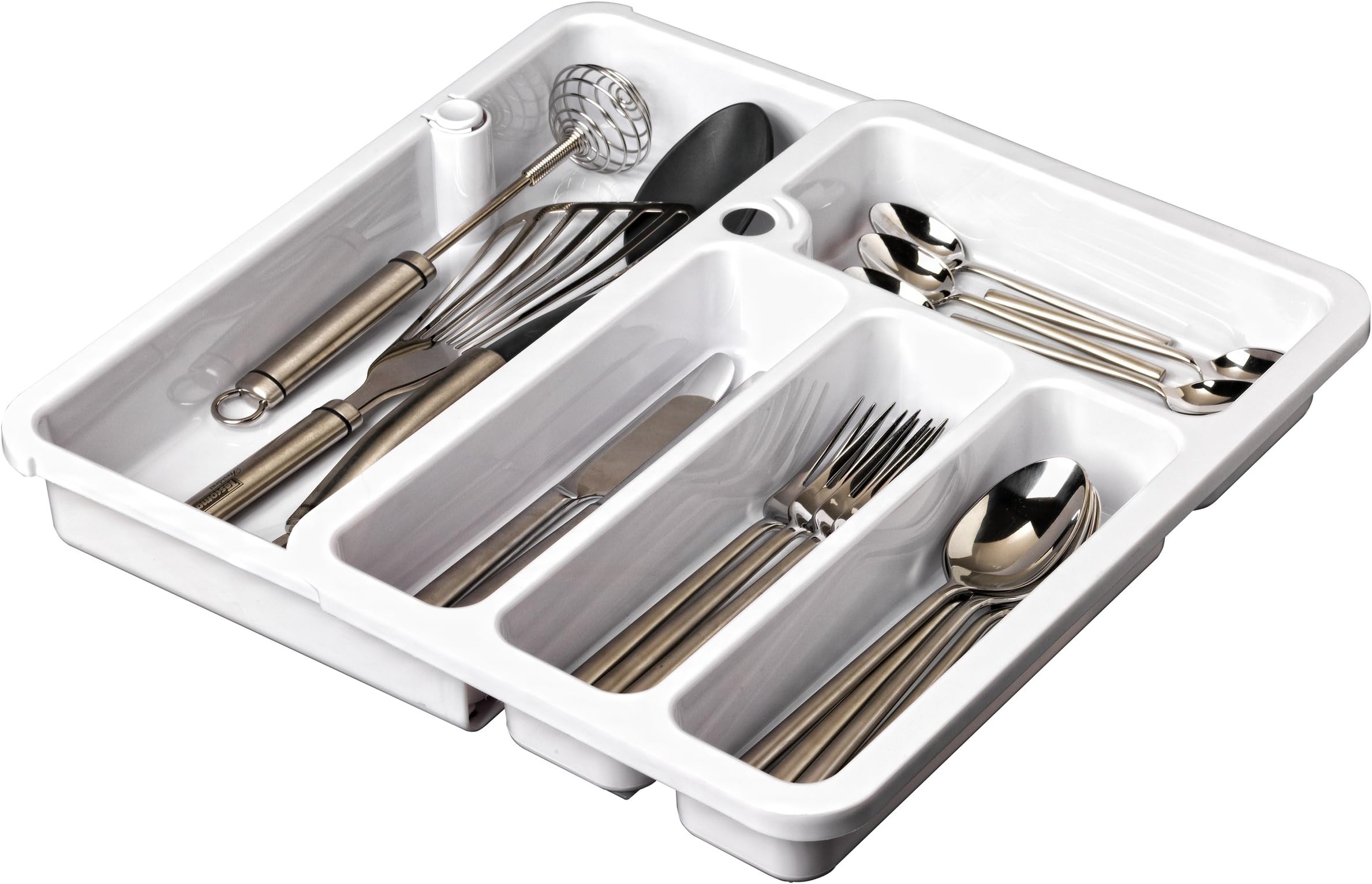 toyma 0363/09 – Extendible Cutlery Tray cm white
