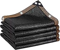 Vista 14 de winemana Tela de Sombra 50% Negra, Lona de Malla Duradera de 10 x 12 Pies con Ojales, Tela de Protección Solar para Jardín, Cubierta Anticongelante