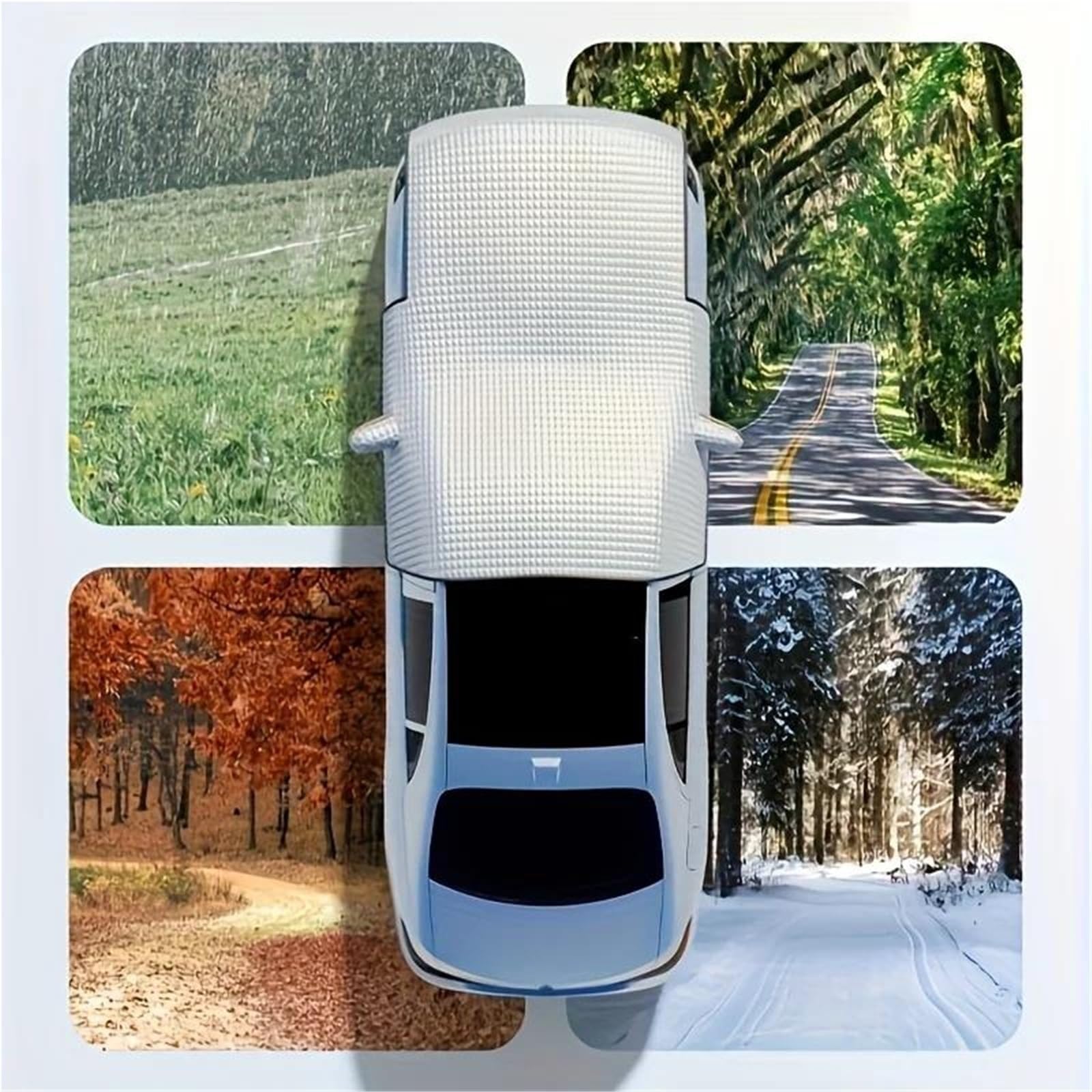 Copertura Parabrezza Inverno Protezione per Parabrezza per Auto, Protezione per Neve