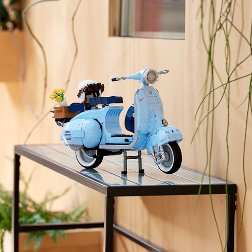 LEGO Icons Vespa 125 Scooter, Vintage Italian Iconic Model Building Kit, Home Decor Display Set for Adults, Relaxing Creative Hobbies, Gift Idea for Men, Women, Husband, Wife, Him or Her 10298 - 7