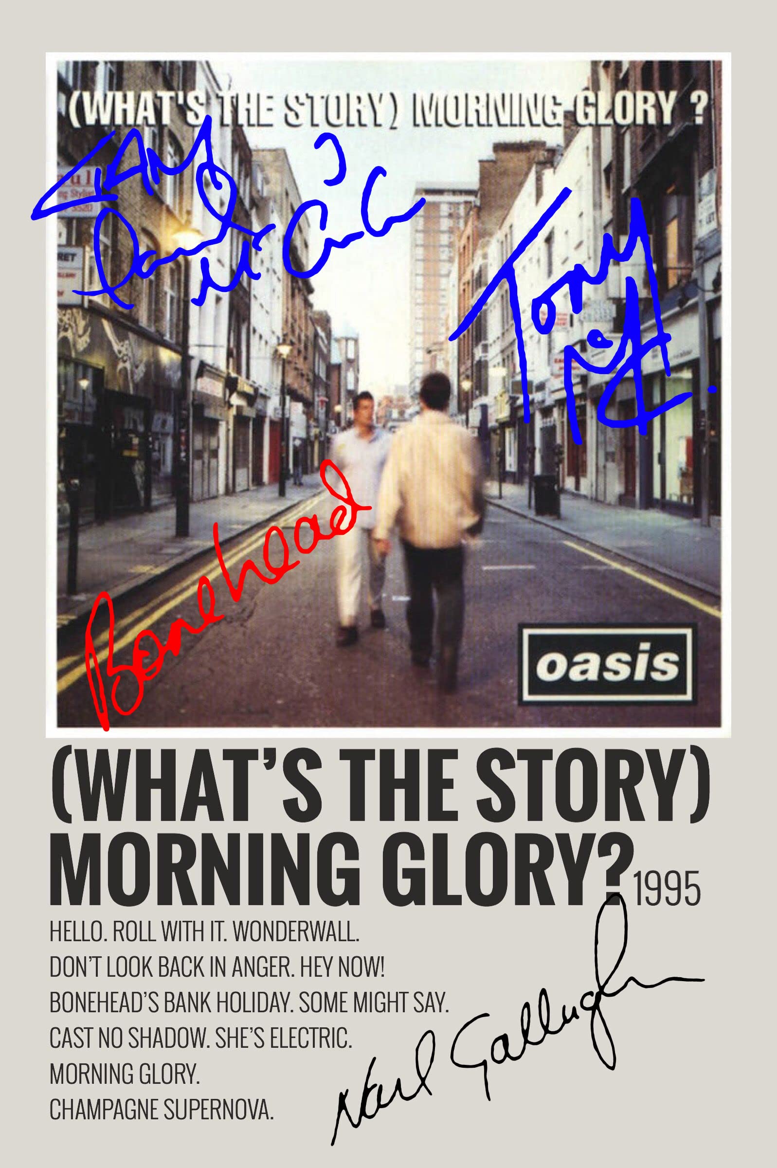 AllStarMedia Oasis (What's the Story) Morning Glory? Album Song
