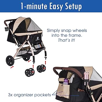 新品未使用　pet rover XL premium stroller Buy HPZ™ Pet Rover XL Premium Stroller For Dogs & Cats